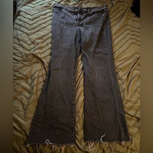 Express high rise boot cut jeans